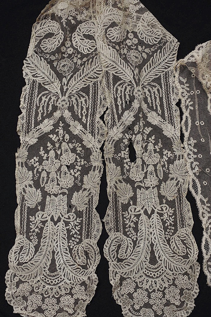 dentelle antique antique lace 2 types