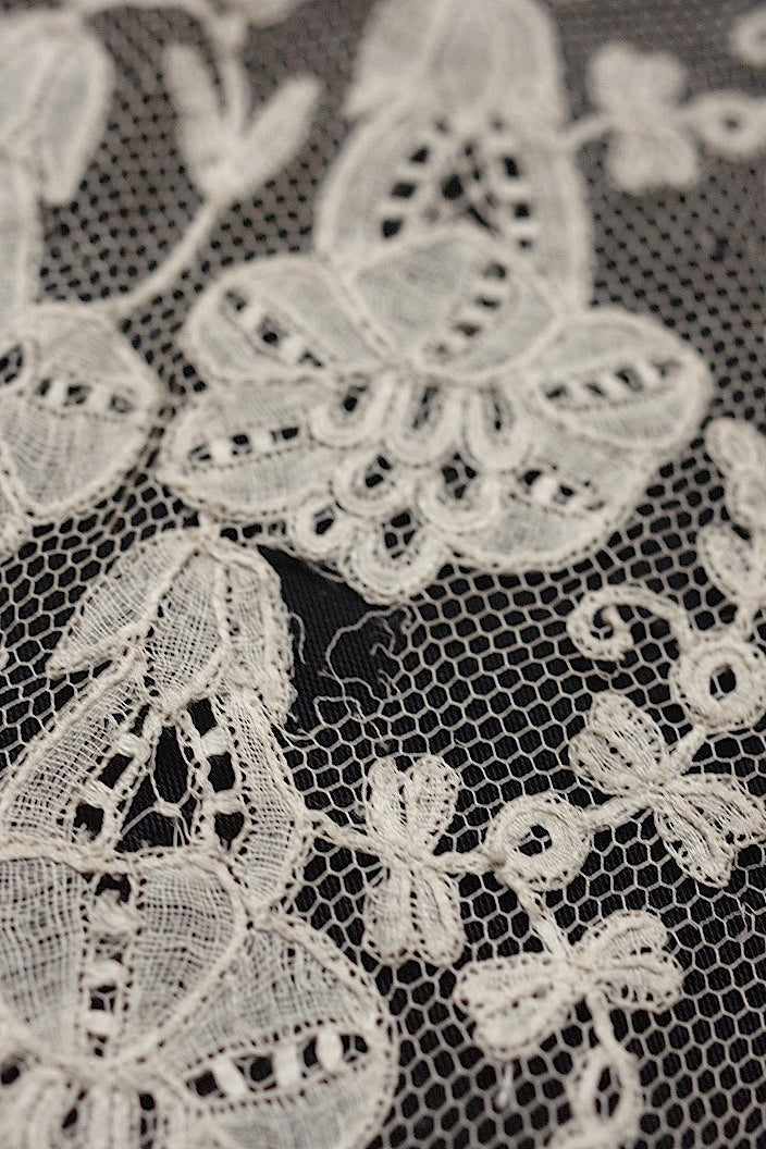 dentelle antique antique lace 2 types