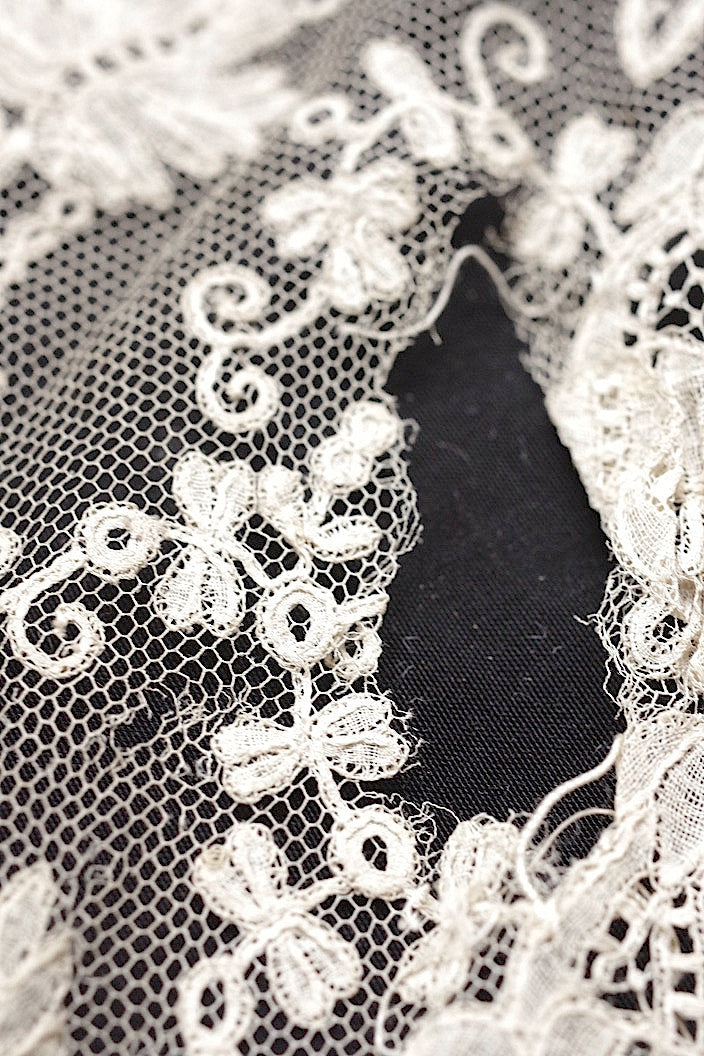 dentelle antique antique lace 2 types
