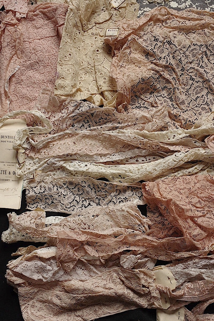 dentelle antique antique lace sample lots2