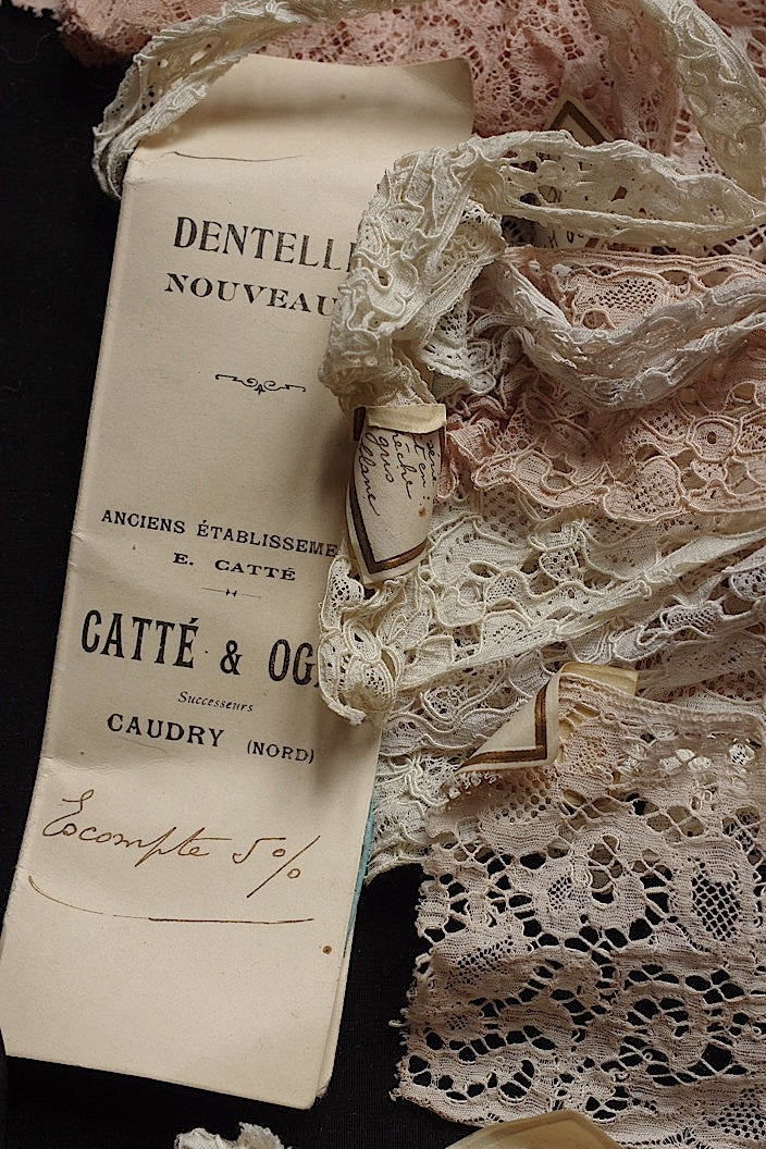 dentelle antique antique lace sample lots2