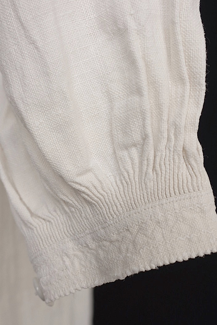 vêtement antique antique shirt linen grandpa shirt 2