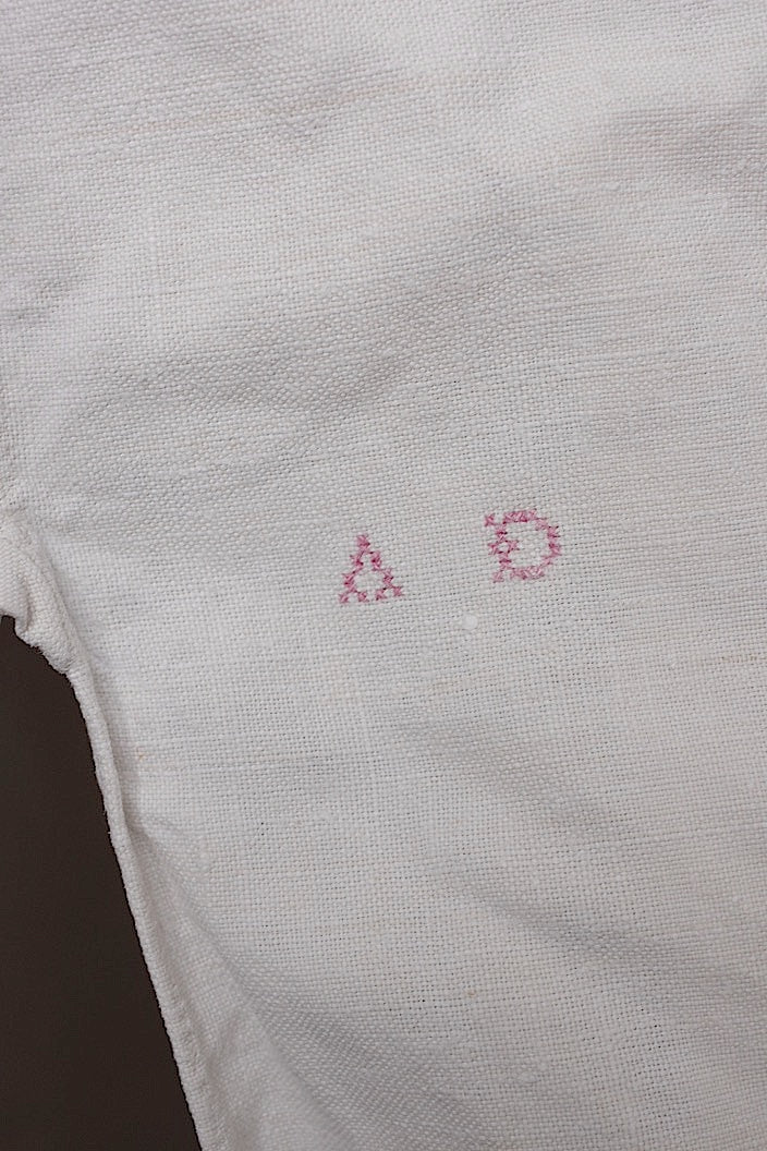 vêtement antique antique shirt linen grandpa shirt 3