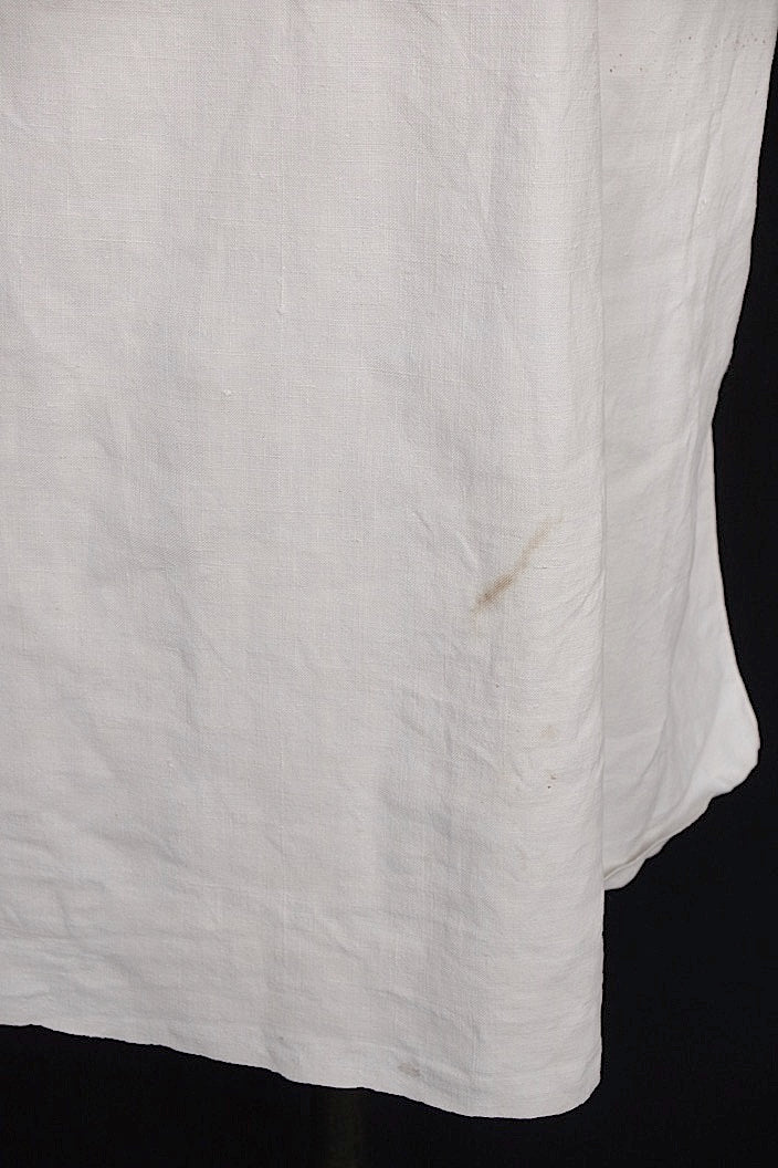 vêtement antique antique shirt linen grandpa shirt 3