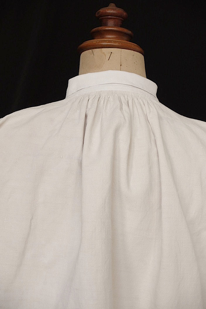 vêtement antique antique shirt linen grandpa shirt 3
