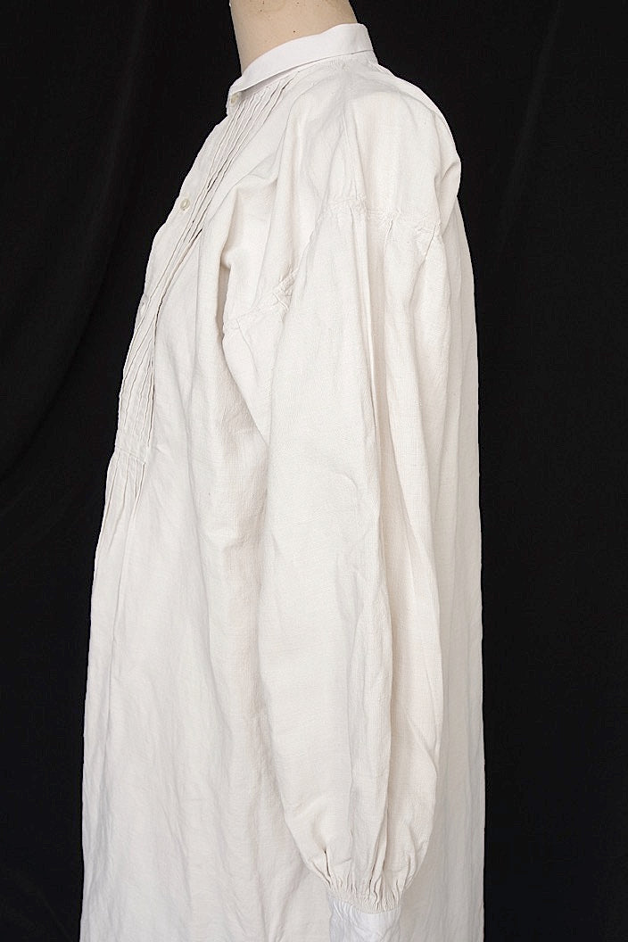 vêtement antique antique shirt linen grandpa shirt 3