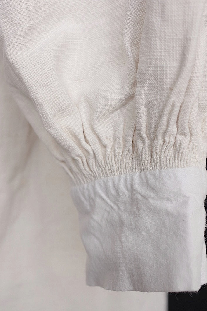 vêtement antique antique shirt linen grandpa shirt 3