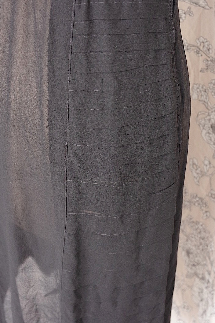 vêtement antique アンティークシフォンワンピース あった場合東さまにご連絡 .FR a l'epoque