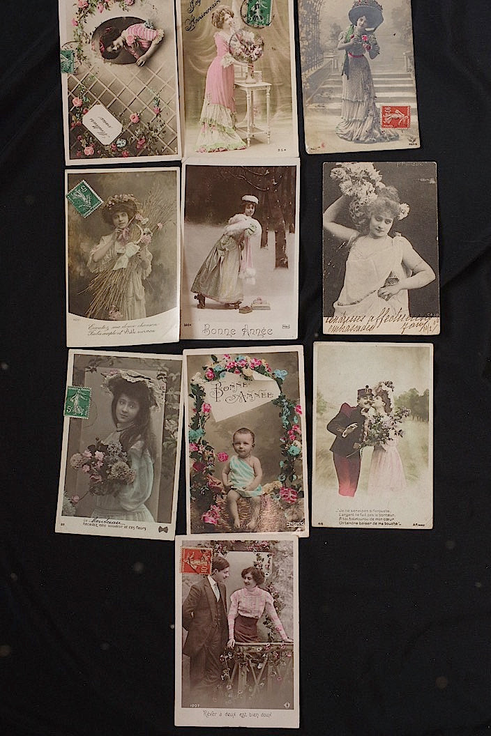 carte postal antique アンティークポストカード30枚 1 .FR A Ll'EPOQUE