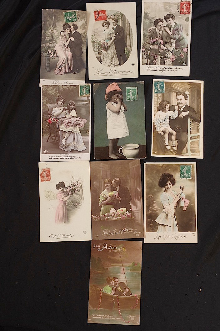 carte postal antique アンティークポストカード30枚 7 .FR A Ll'EPOQUE