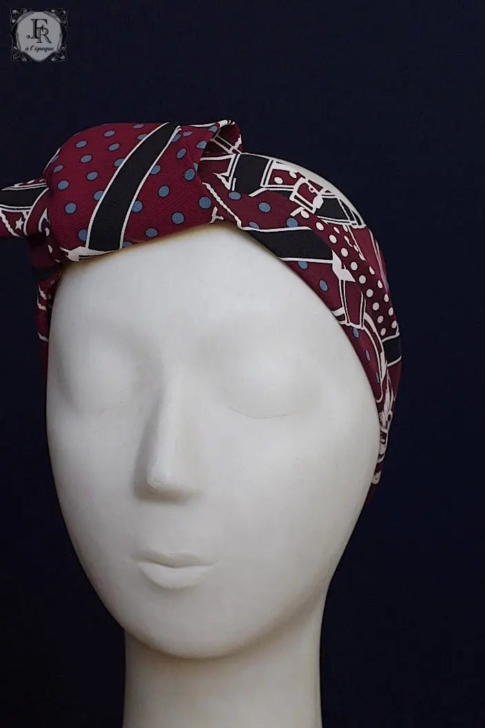 フランスヴィンテージエルメスヘアーバンド