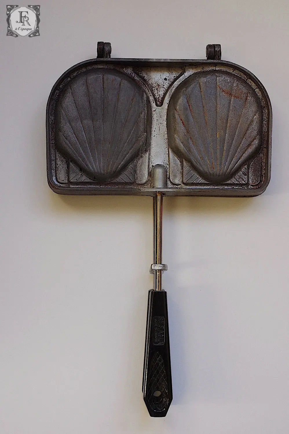 Moule à gaufres vintage ヴィンテージ ゴーフル型 貝 .FR A Ll'EPOQUE