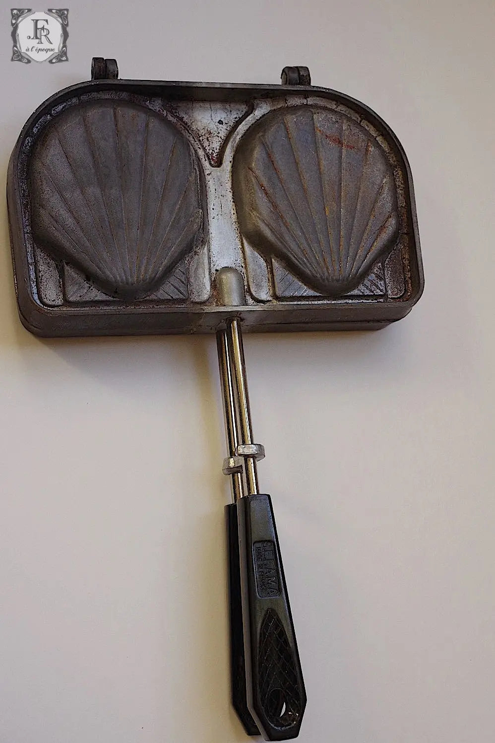 Moule à gaufres vintage ヴィンテージ ゴーフル型 貝 .FR A Ll'EPOQUE