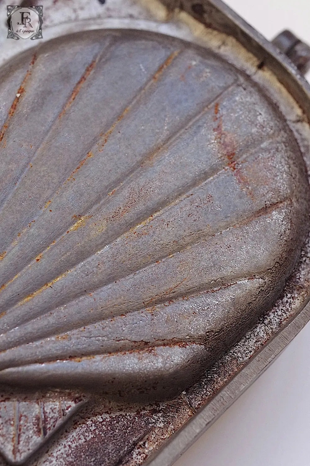 Moule à gaufres vintage ヴィンテージ ゴーフル型 貝 .FR A Ll'EPOQUE