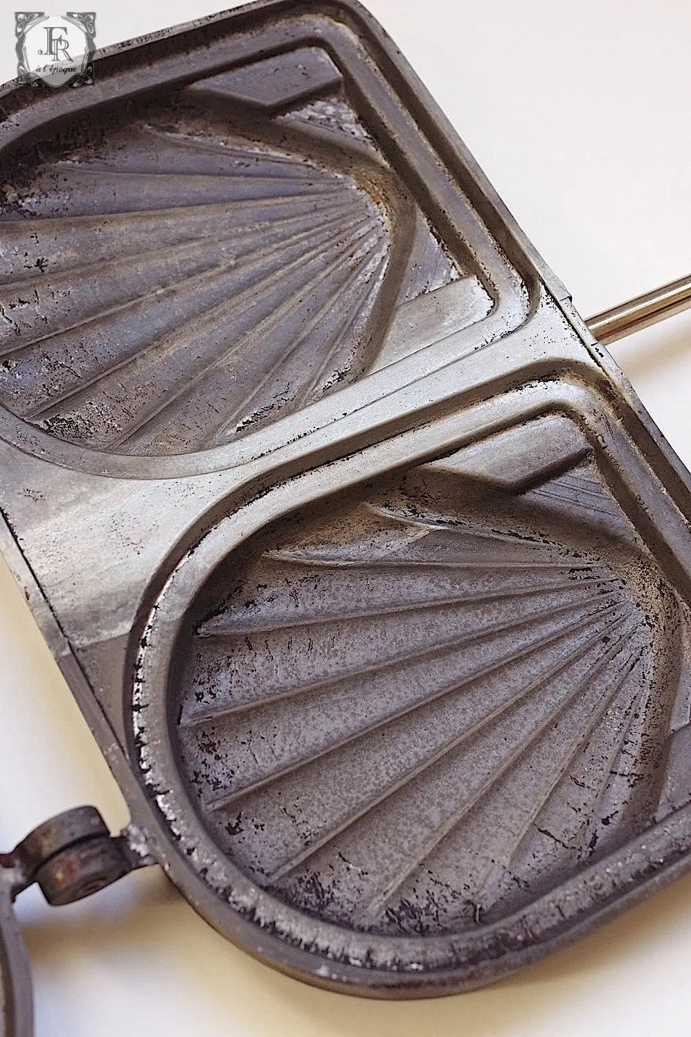 Moule à gaufres vintage ヴィンテージ ゴーフル型 貝 .FR A Ll'EPOQUE