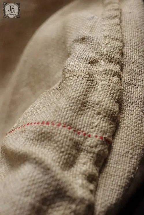 antique sac アンティークリネン袋 ラマス .FR A Ll'EPOQUE