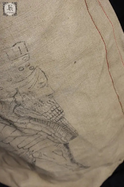 antique sac アンティークリネン袋 ラマス .FR A Ll'EPOQUE