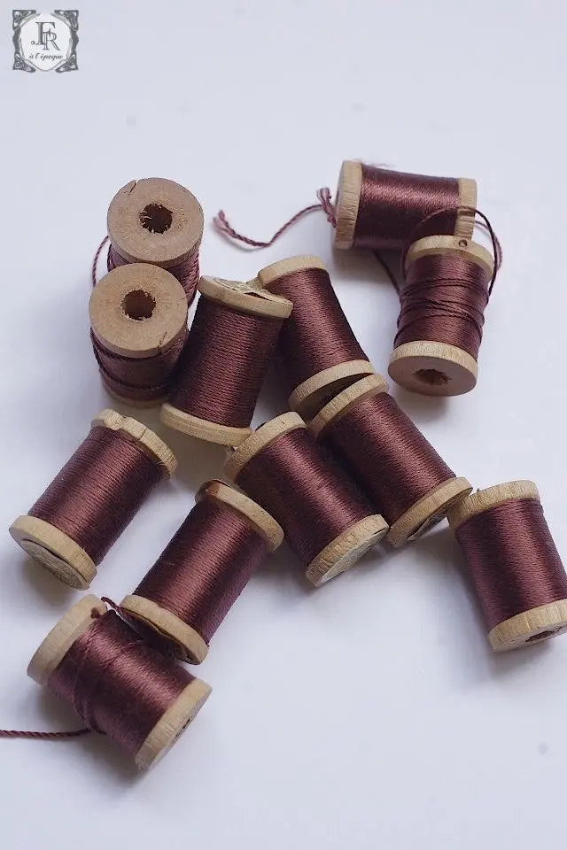 bobins antique アンティークボビン 6つセット .FR A Ll'EPOQUE