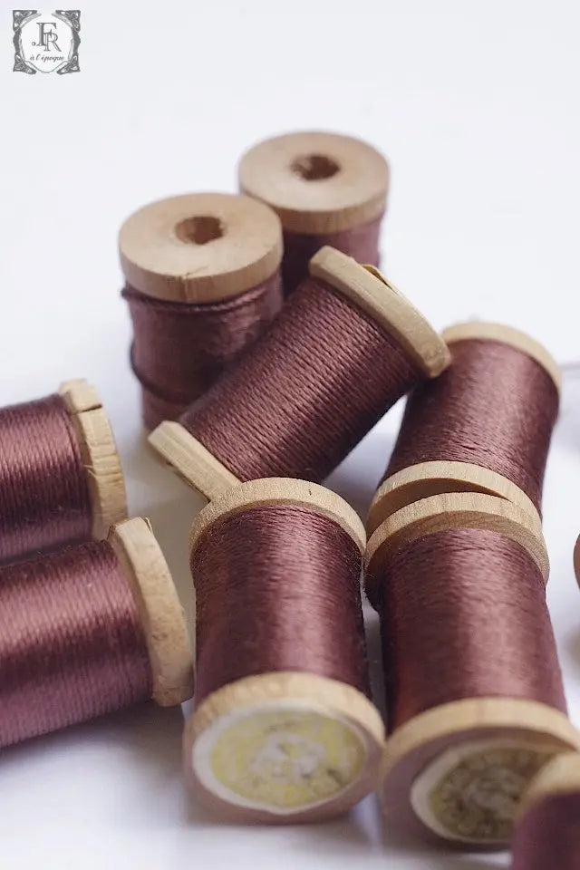 bobins antique アンティークボビン 6つセット .FR A Ll'EPOQUE