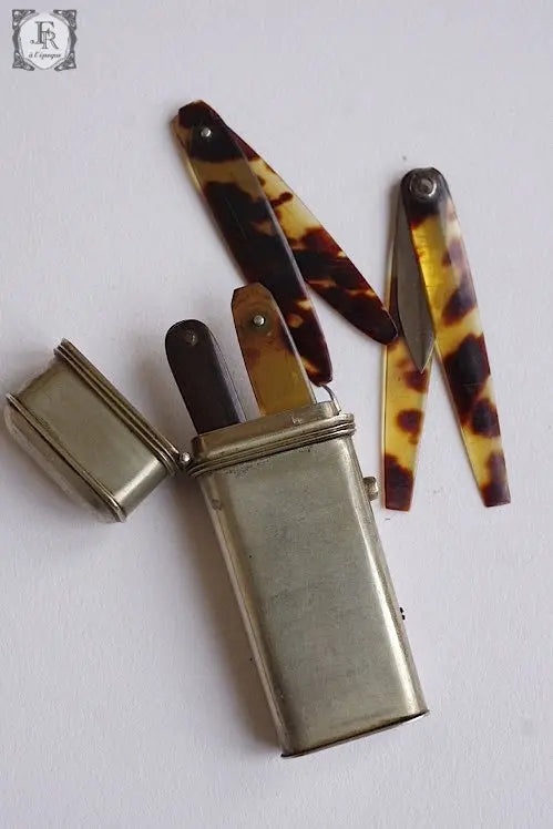 boite  nécessaire de manucure アンティーク 爪手入れ .FR A Ll'EPOQUE
