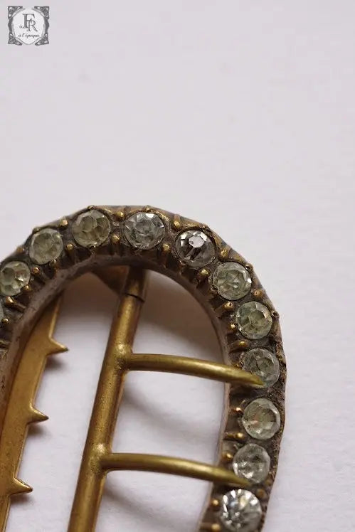 boucle アンティーク  バックル ストラス 蹄鉄 .FR A Ll'EPOQUE