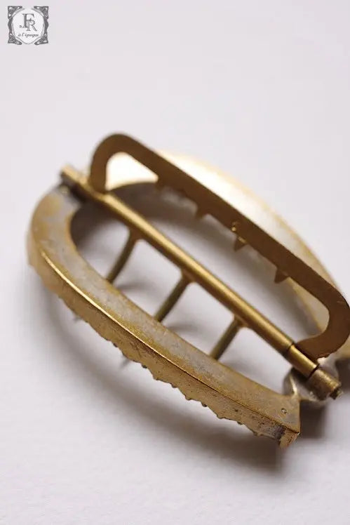 boucle アンティーク バックル ストラス 蹄鉄 .FR A Ll'EPOQUE