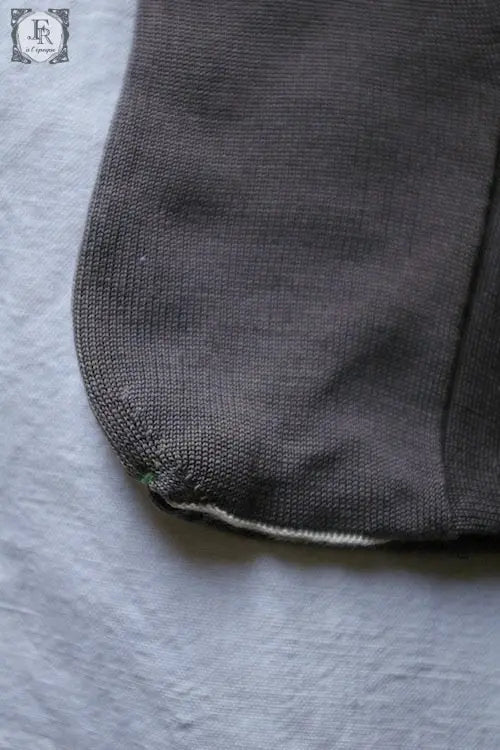chaussette アンティーク メンズ靴下 グレー .FR A Ll'EPOQUE
