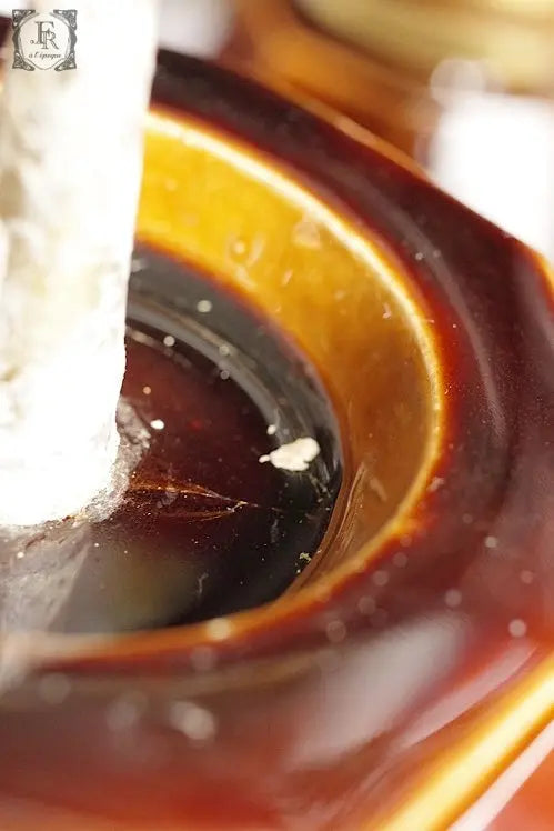 plque-cierges アンティーク雑貨 大ろうそくたて 焼き物 .FR A Ll'EPOQUE