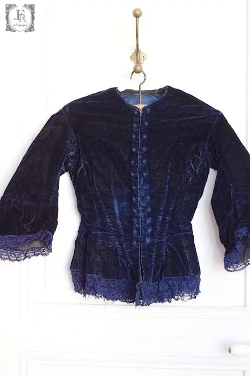 vetement antique アンティーク コスチューム ベルベット .FR A Ll'EPOQUE