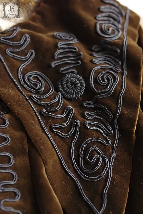 vetement d'enfan ベルベット コサージュ 少女サイズ .FR A Ll'EPOQUE