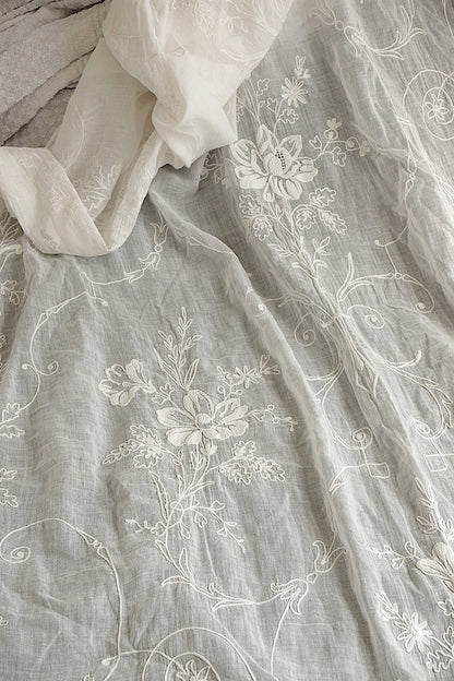 linge de maison antique アンティークカーテン　3 .FR a l'epoque