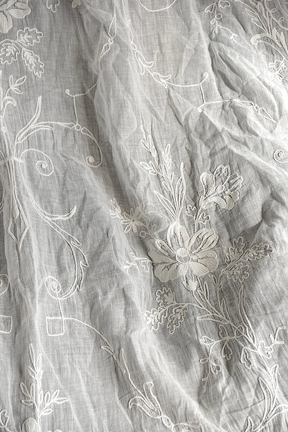 linge de maison antique アンティークカーテン　3 .FR a l'epoque