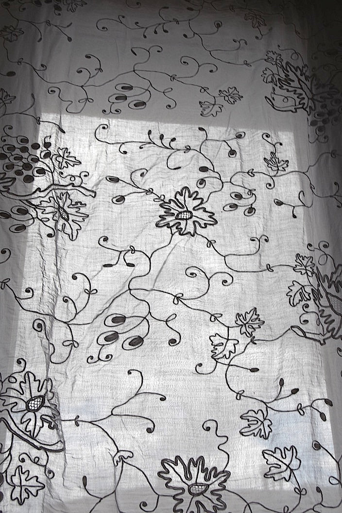 linge de maison antique アンティークカーテン　5 .FR a l'epoque