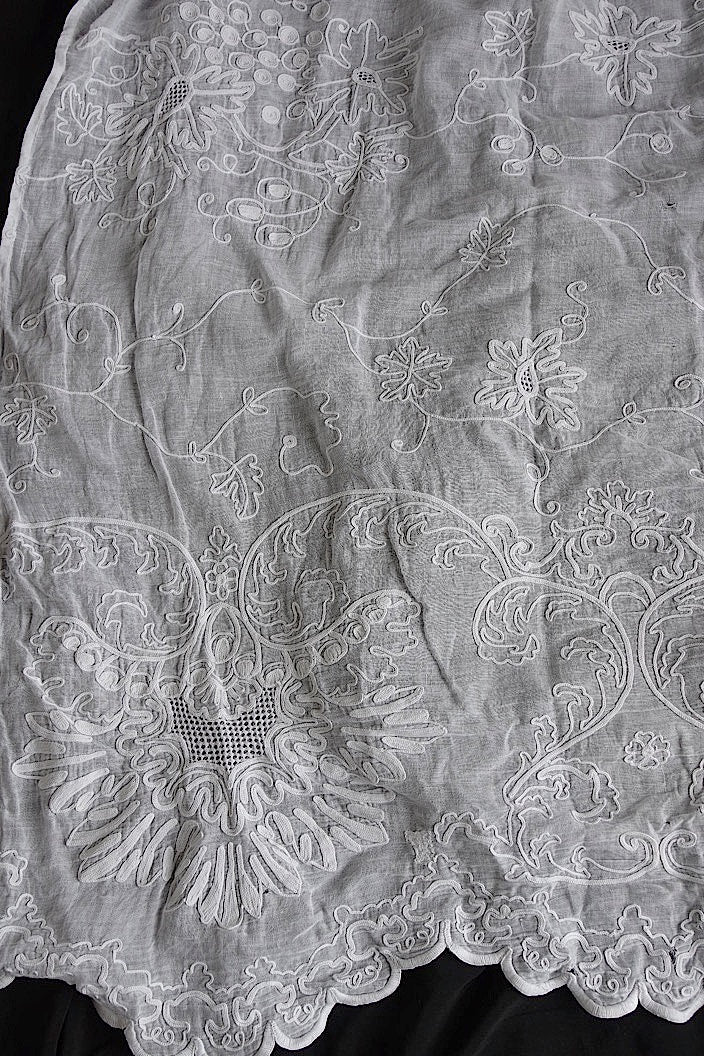 linge de maison antique アンティークカーテン　5 .FR a l'epoque