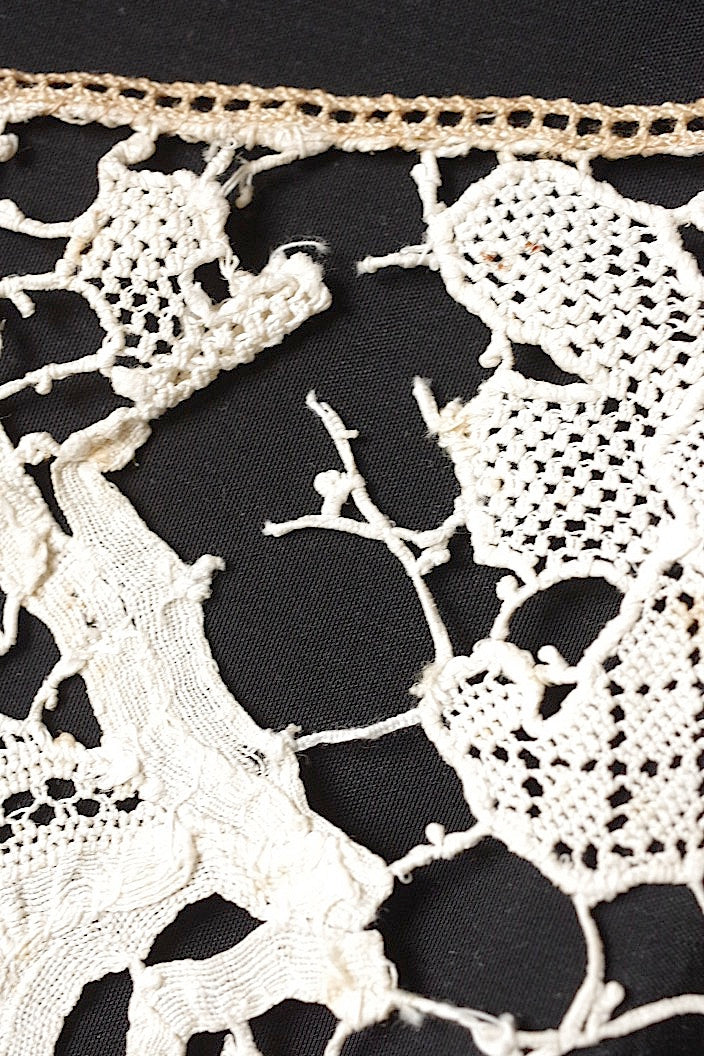 dentelle antique antique lace Flemish 206cm