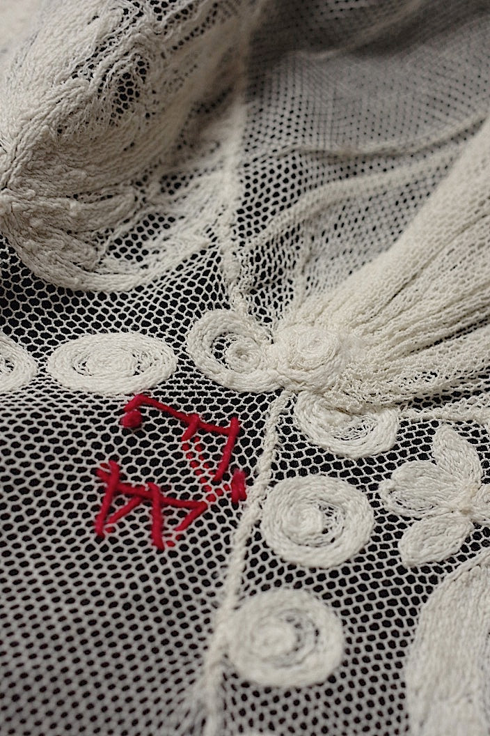 dentelle antique antique lace wide lace and petit cross