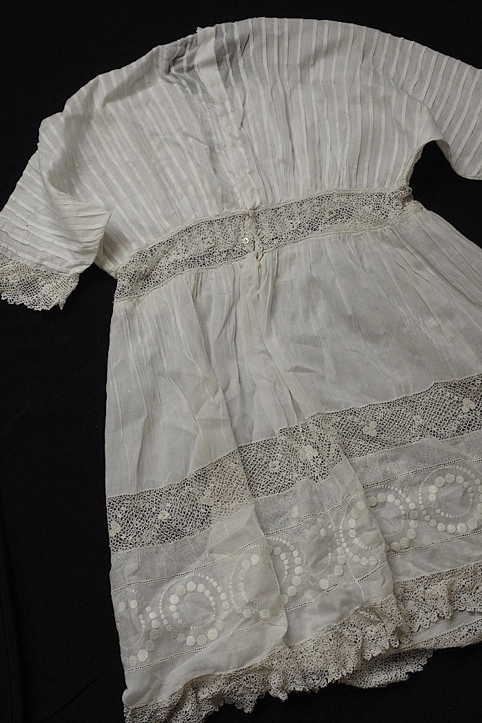 vêtement d'enfant antique antique children's clothing dress 1
