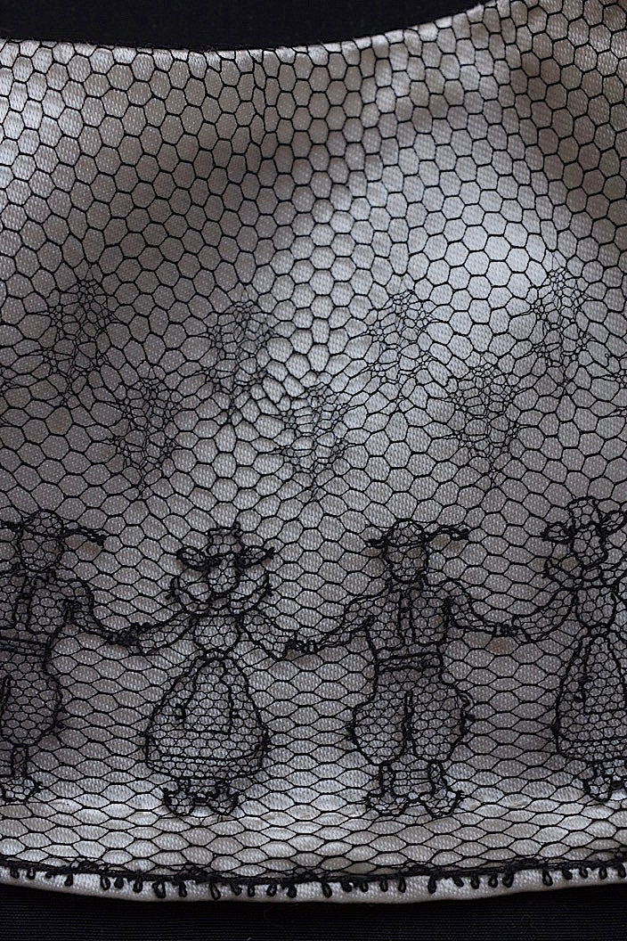 dentelle antique antique lace pleats human pattern