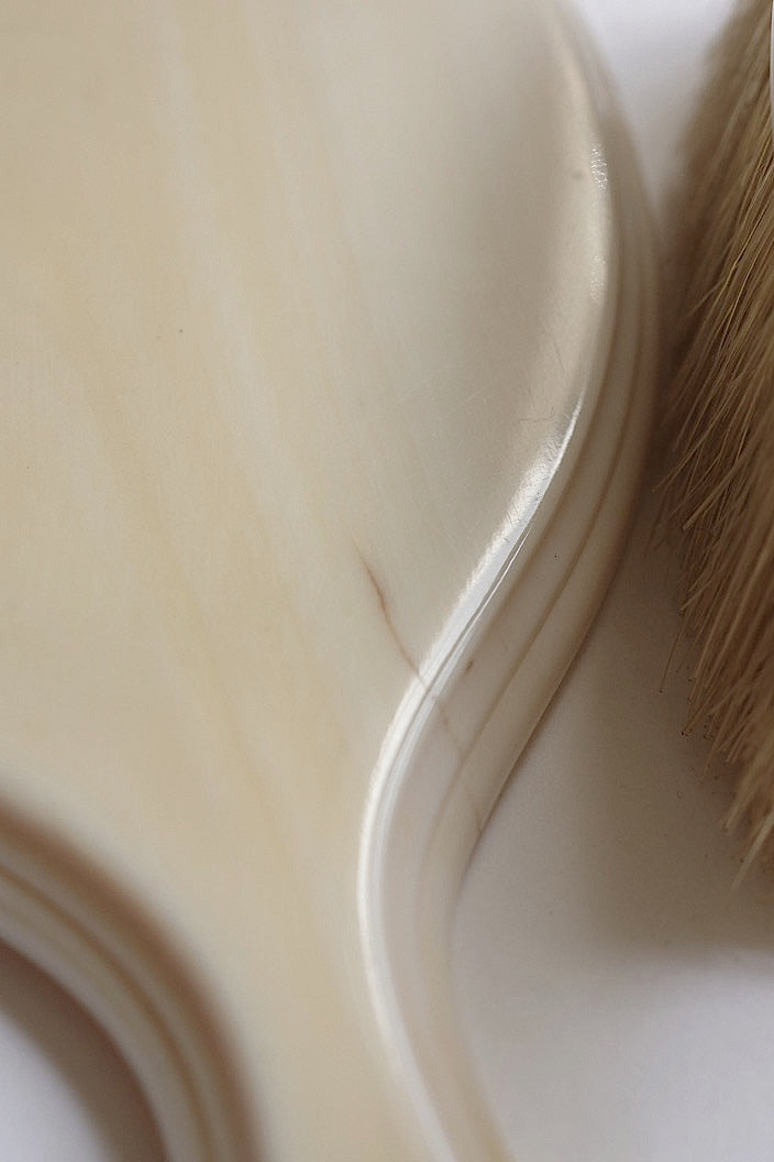 miroir＋brosse antique アンティーク鏡　ブラシ .FR a l'epoque