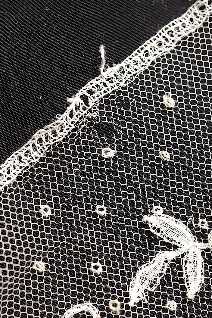 dentelle antique antique lace application angletail 2 pieces