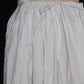 vêtement antique antique cotton lace skirt