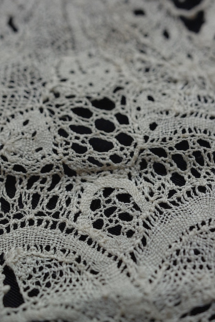 dentelle antique アンティークレース　フレミッシュ .FR a l'epoque