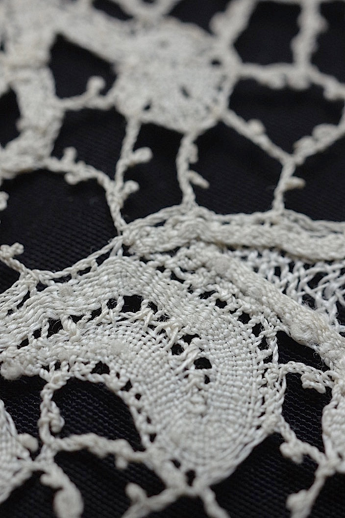 dentelle antique アンティークレース　フレミッシュ .FR a l'epoque