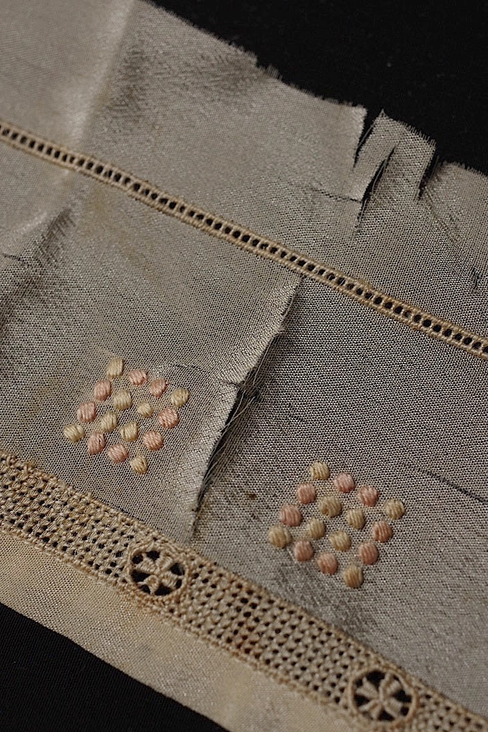 dentelle antique dentelle antique ruban de broderie en soie