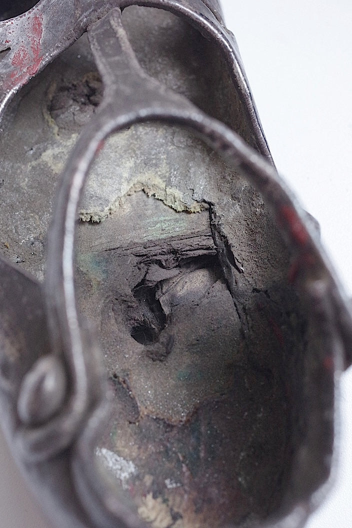 l'objet antique children's shoes