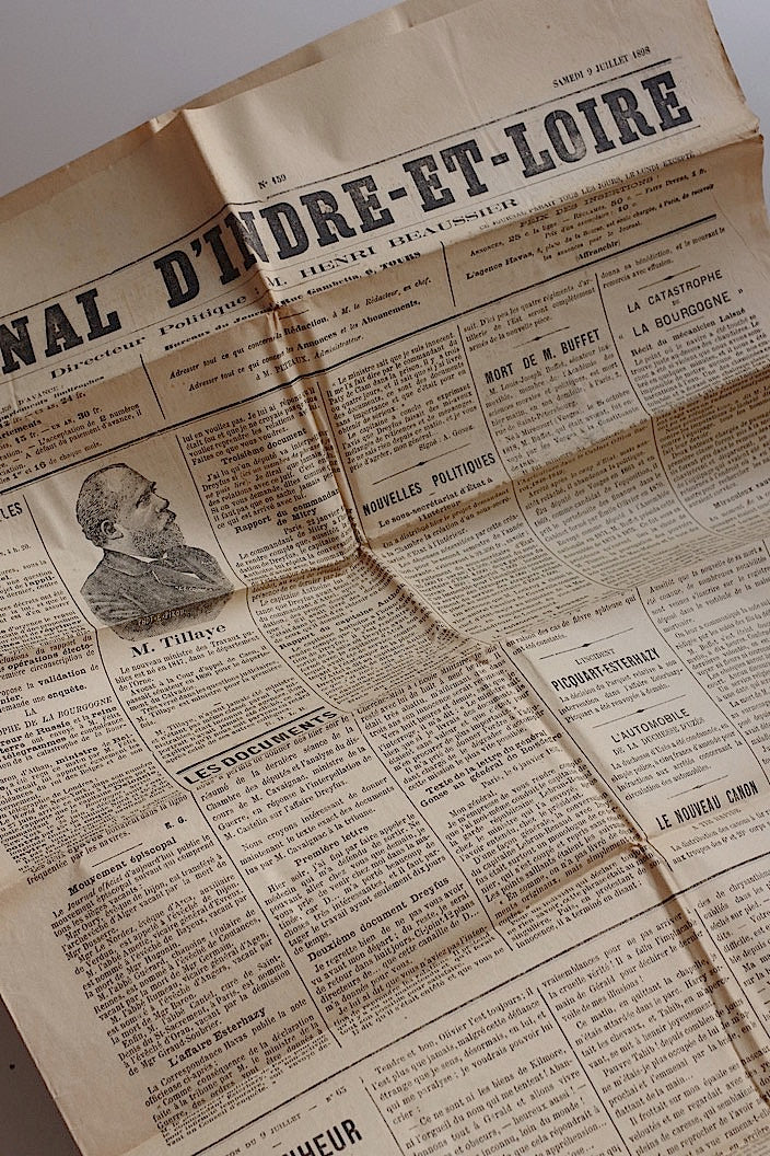journaux journal ancien 1898