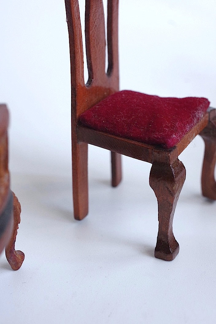 mobilier miniatures vintage　ヴィンテージミニチュア家具2 .FR a l'epoque