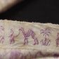 dentelle antique antique ruban camel