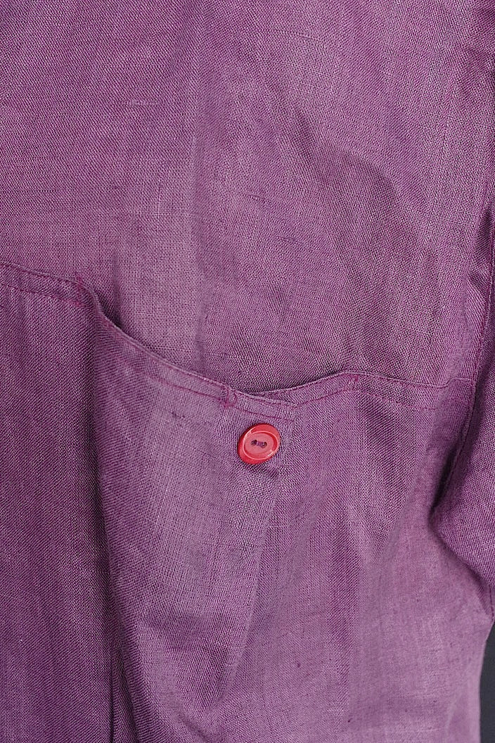 vêtement vintage chemise en lin vintage