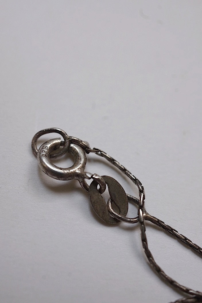 collier vintage ヴィンテージ　ペイネペンダント2 .FR a l'epoque